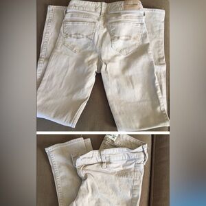 Abercrombie kids girls khaki skinny size 8 great for school uniforms